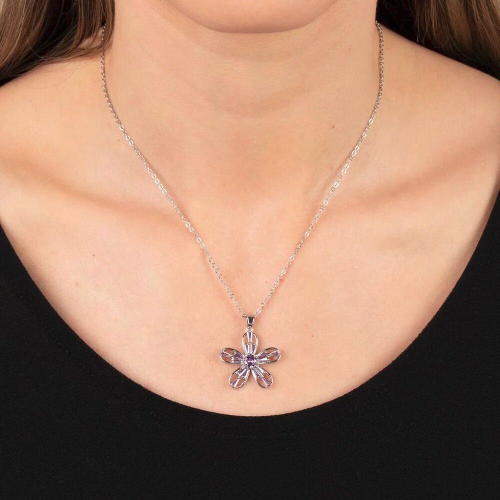 Paparazzi Jewelry Accessories - Botanical Ballad - Purple Necklace - Vintage